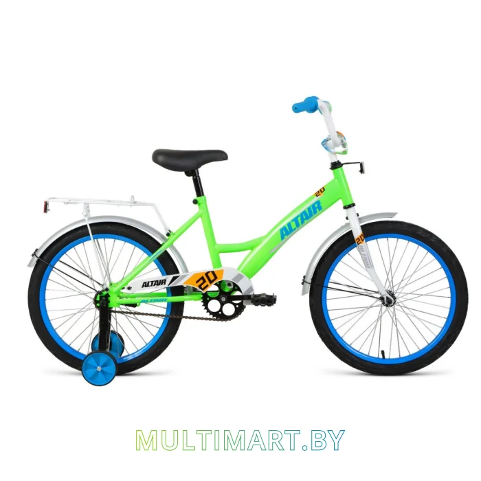 Детский велосипед Altair Kids 20 (салатовый/белый/синий, 2020)